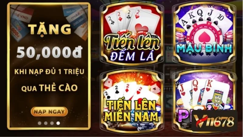 Những chương trình khuyến mãi khủng khi tải app VN678
